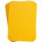 Brady Blank Sign, No Text, Plastic, Yellow 13621 - alternate 1